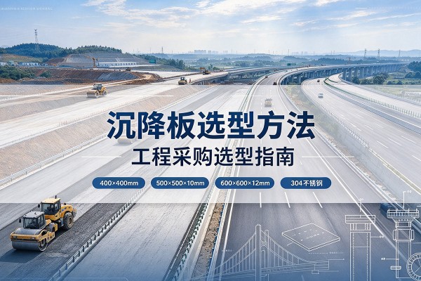 道县沉降板选择方法