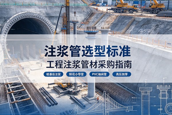 道县注浆管选型标准